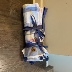 New Ugg beach towel with tags, never been used.